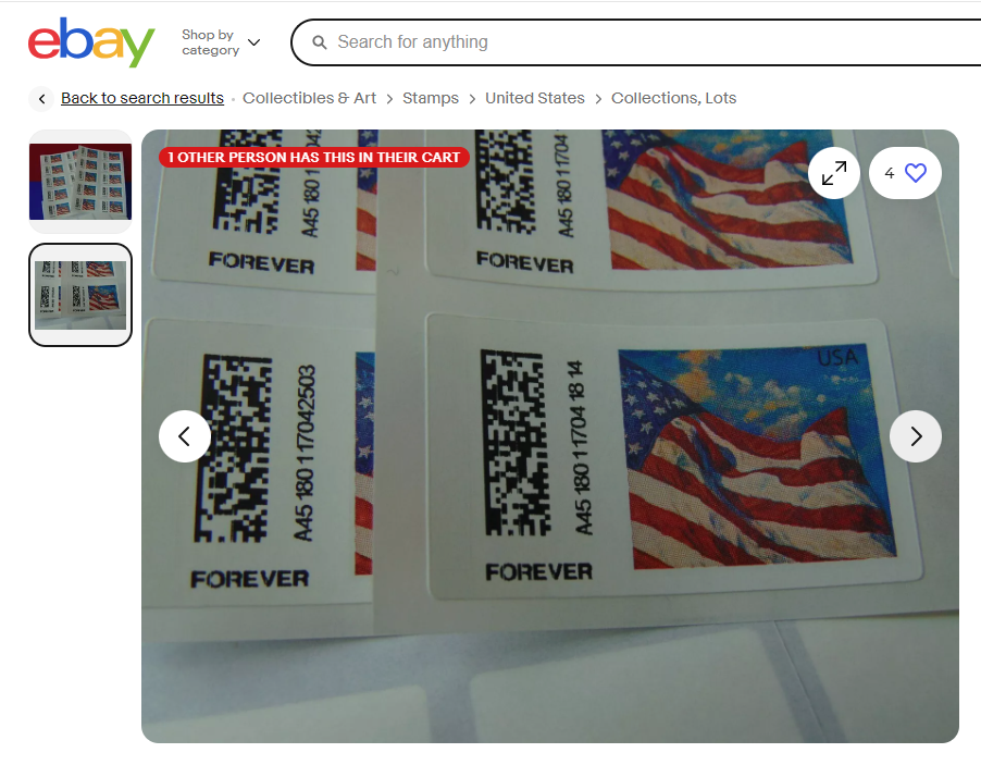 US Forever Stamp z kodami matrycy danych z eBay.png