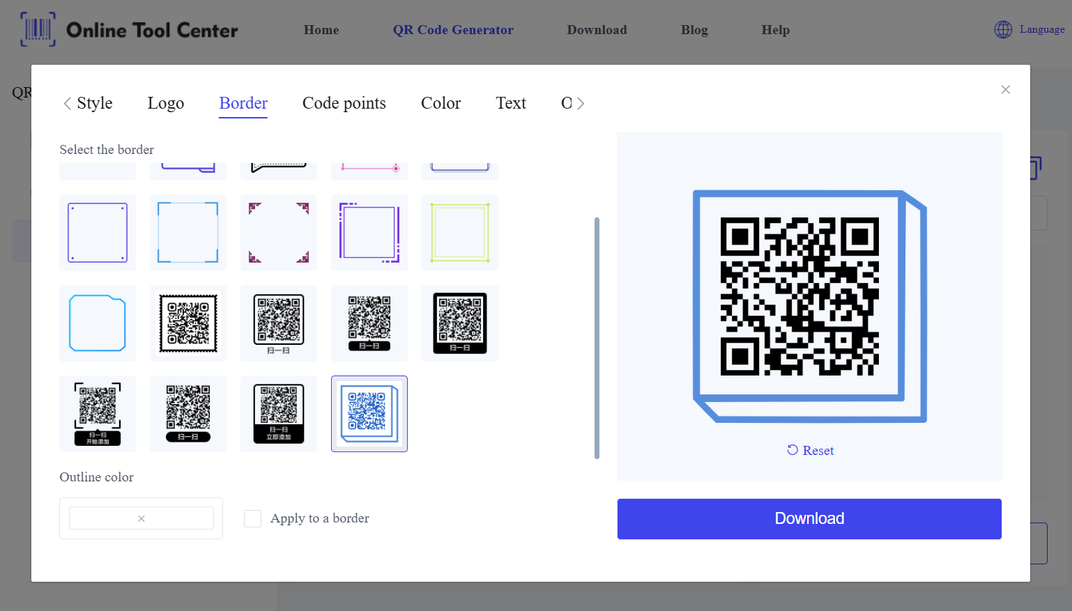 niestandardowy generator kodu qr