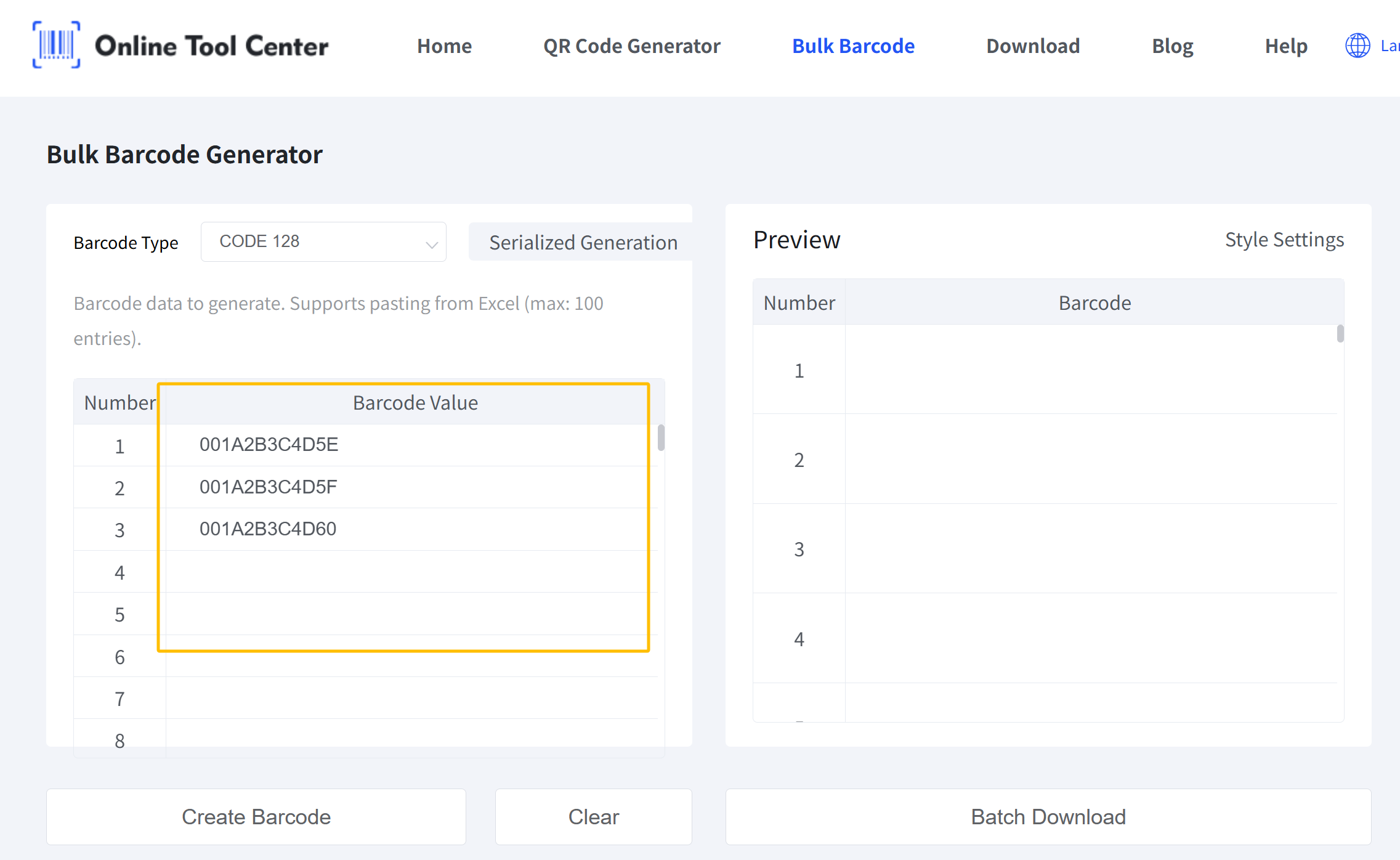 generator kod&oacute;w kreskowych