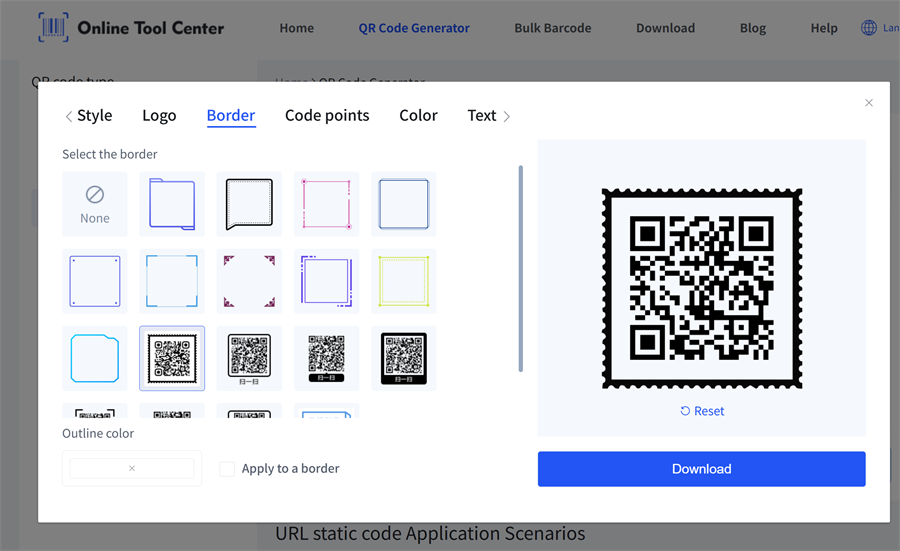 add frame for qr code dodaj ramkę do kodu QR