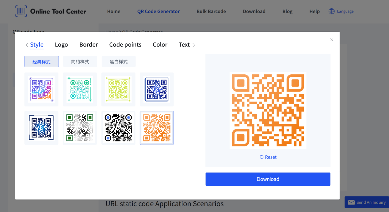 niestandardowy kod QR