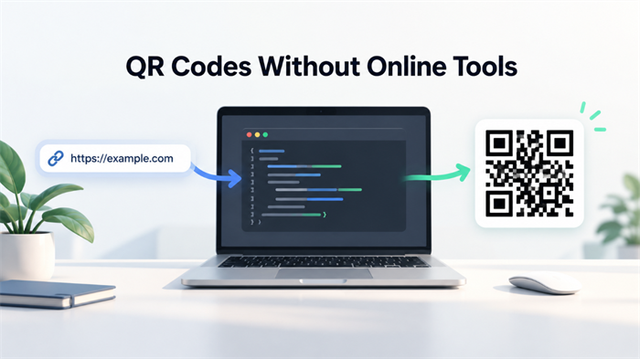 Create a QR Code without online tools Tworzenie kodu QR bez narzędzi online